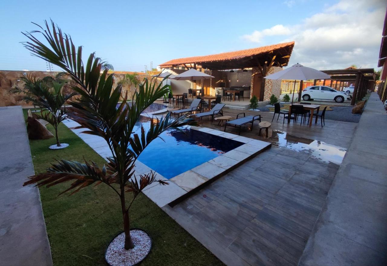 Casa Na Praia Com Piscina Luis Correia Exterior foto